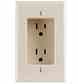 Leviton 689-T Recessed Duplex Receptacle Turkey