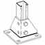 Cooper B-line B278ZN Cooper B-Line  Post Base Turkey