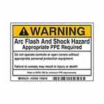 Brady 102309 B302 35x5 Blk/org/w 100/rl Flash&shock Turkey
