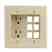 Leviton 690-I 2gduplex Recess Clkhldr Turkey