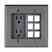 Leviton 690-E 2gduplex Recess Clkhldr Turkey