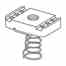 Cooper B-line N7221 Cooper B-Line  Spring Nut Turkey