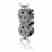 Leviton TBR20-GY Tamper Turkey