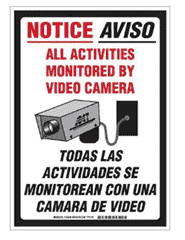 Brady 103848 Security Sign Turkey