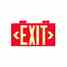 Brady 90840B Photolum Exit Sign 2 Sided W/mount Red Turkey
