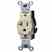Leviton 16D28-B 16 Ser Male Detach Turkey