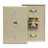 Leviton 4625B-44W Jack 625b4 Flmt 6p4c Wh Turkey