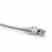 Leviton 5D460-3W Patch Cord 4 Pair / 24 AWG CM CAT5e RJ45 White 3' Turkey