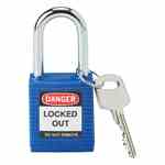 Brady 99556 Blue Safety Padlock Turkey