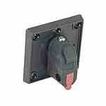 Abb OHBS3RH ABB  Sel Hdl Blk Door Mnt W/screws Turkey