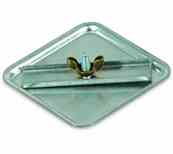 Cooper B-line AW CAP SS6 Cooper B-Line  Base Hub Closure Plate Turkey