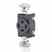 Leviton 8410 Single Receptacle Turkey