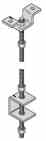 Cooper B-line SB2221ABZ Cooper B-Line  Runway to Ceiling Support Kit Turkey