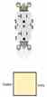Leviton T5820-I Tamper Resistant Duplex Receptacle Turkey