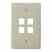 Leviton 41091-4TN Wp 4 Port Sg Mid La Turkey