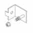 Cooper B-line AFSBRKT1 Cooper B-Line  Panel Mtg Side Bracket Kit Turkey