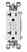 Leviton 7899-FW NAFTA Compliant GFCI Receptacle Turkey