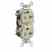 Leviton M8300-HI Levlok 20a Hg Duplex Turkey