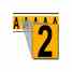 Brady 1560-2 15 Series Number & Letter Card Turkey
