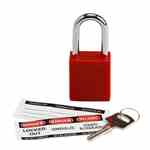 Brady 103533 Red Safety Lockout Padlock Turkey
