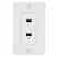 Leviton 40144-W Wp Dec 2 6p4c Wh Turkey