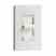 Leviton 86676-1W 120v Fluor Slide Dimmer Turkey