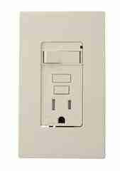 Leviton T7299-PT Switch/GFCI Receptacle Combo Turkey