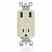 Leviton T5630-T Combination USB Charger / Decora Single Receptacle Turkey