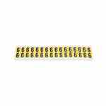 Brady 3420-6 34 Series Number & Letter Card