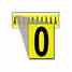 Brady 3430-0 34 Series Number & Letter Card Turkey