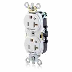 Leviton 5362-S2W Duplex Controlled Receptacle