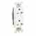 Leviton 16462-W 20 Amp Decora Duplex Receptacle Turkey