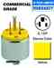 Leviton 515PA 15 Amp Armored Plug