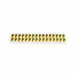 Brady 3420-P 34 Series Number & Letter Card Turkey