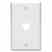 Leviton 84017-40 Phone/Cable Wallplate Turkey