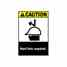Brady 45125 Caution Hard Hats Required