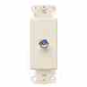 Leviton 40681-A Almond Decora Insert F Connector Turkey