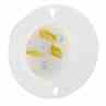 Leviton 15378-C 20 Amp Flanged Inlet