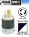 Leviton 4720-C Locking Plug Turkey