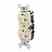Leviton 5362-S2T Controlled Receptacle