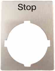 Abb SK 615 552-31 ABB  22mm Legend Plate Turkey