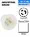 Leviton 2315 Locking Flanged Inlet Turkey