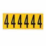 Brady 1550-4 15 Series Number & Letter Card