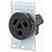 Leviton 9750-A 50 Amp Flush Mount Receptacle