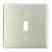 Leviton 84040-40 Toggle Wallplate Turkey