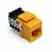 Leviton 41108-RY8 Jack 8p8c Usoc Yellow Turkey