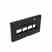 Leviton 49910-HE4 Plate Mod Frn 4pt Hm Bk Turkey