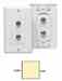Leviton 40982-I W/plt Flmt 2 F Turkey