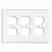 Leviton 80730-I Duplex Wallplate Turkey