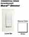 Leviton MLI10-1LW Lvl Set 1000w Wh